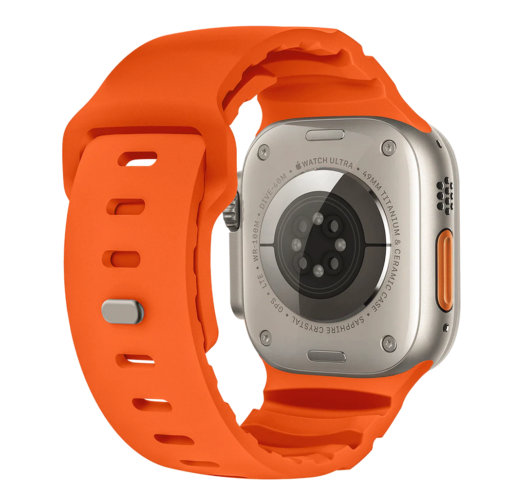 LOGiiX | Sport Strap for Apple Watch 44/45/46/49mm - Orange | LGX-14026