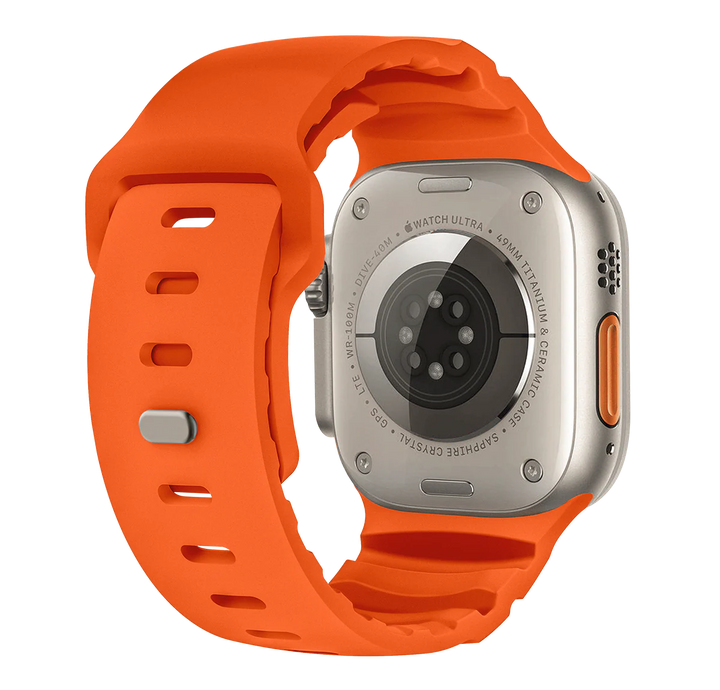 LOGiiX | Sport Strap for Apple Watch 44/45/46/49mm - Orange | LGX-14026