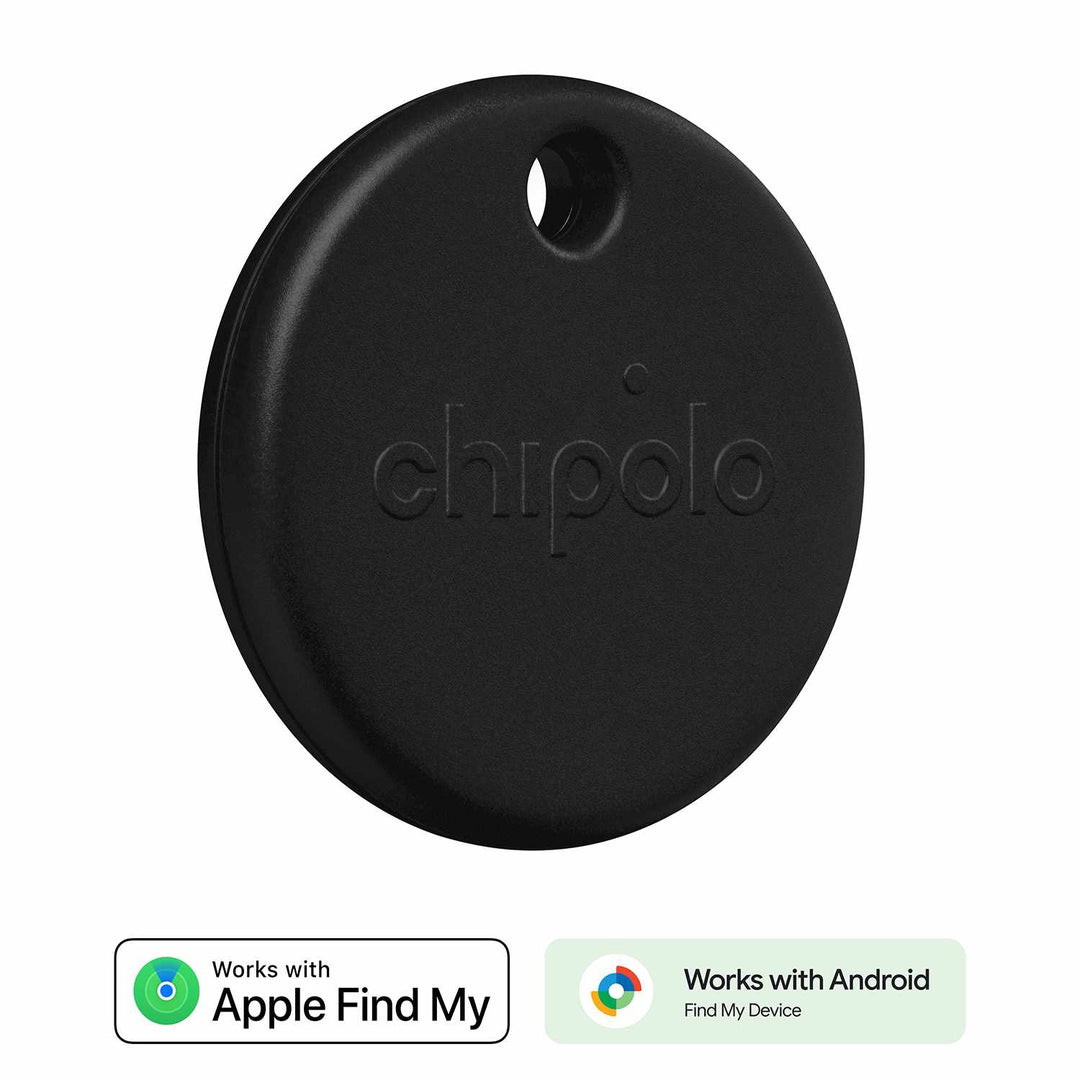 Chipolo | POP Tracking Tag (Works with Google’s Find My Device or Apple Find My) - Black | RWS0000006000