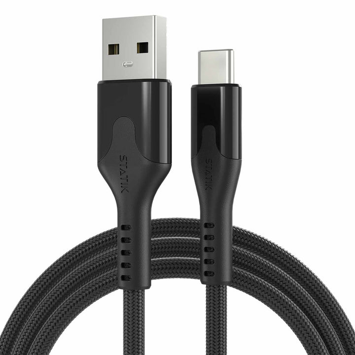 Statik | MagStack Charge/Sync Cable USB-A to USB-C 4ft - Black | PUP04703FTACCA