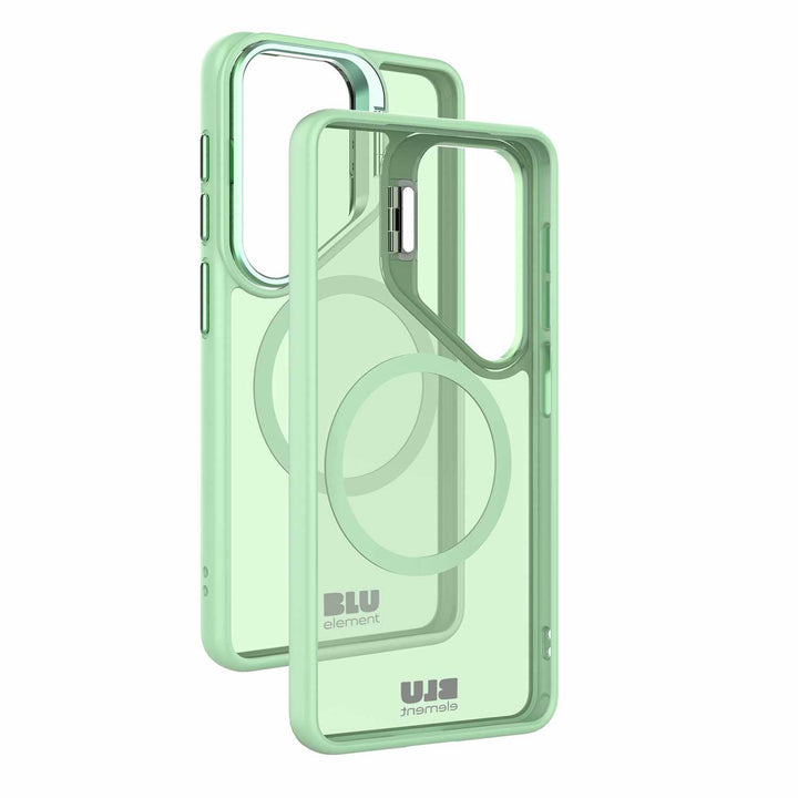 Blu Element | Chromatic Kick Case w/Magnets for Samsung Galaxy S26 FE/Galaxy S25 FE -  Light Green | BECK26SFLSG1
