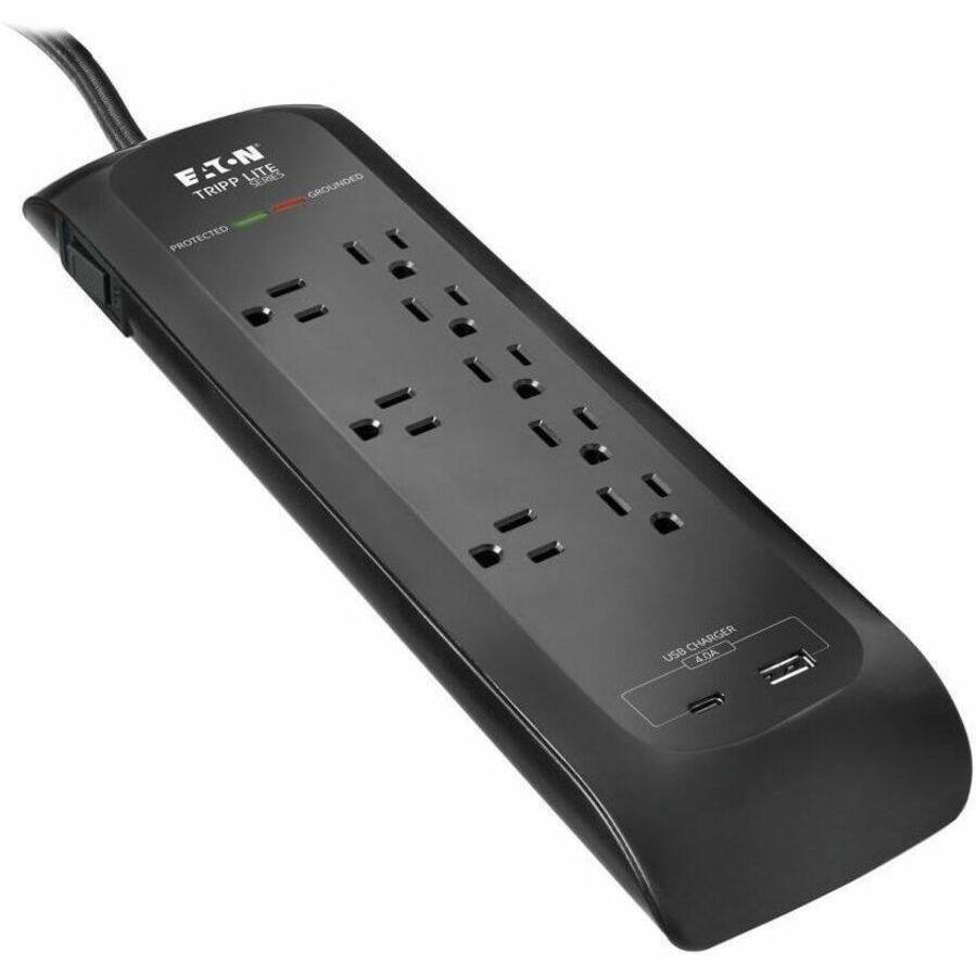 Tripp Lite | Eaton Tripp Lite series Protect It surge protector - Black | TLP88DBUC