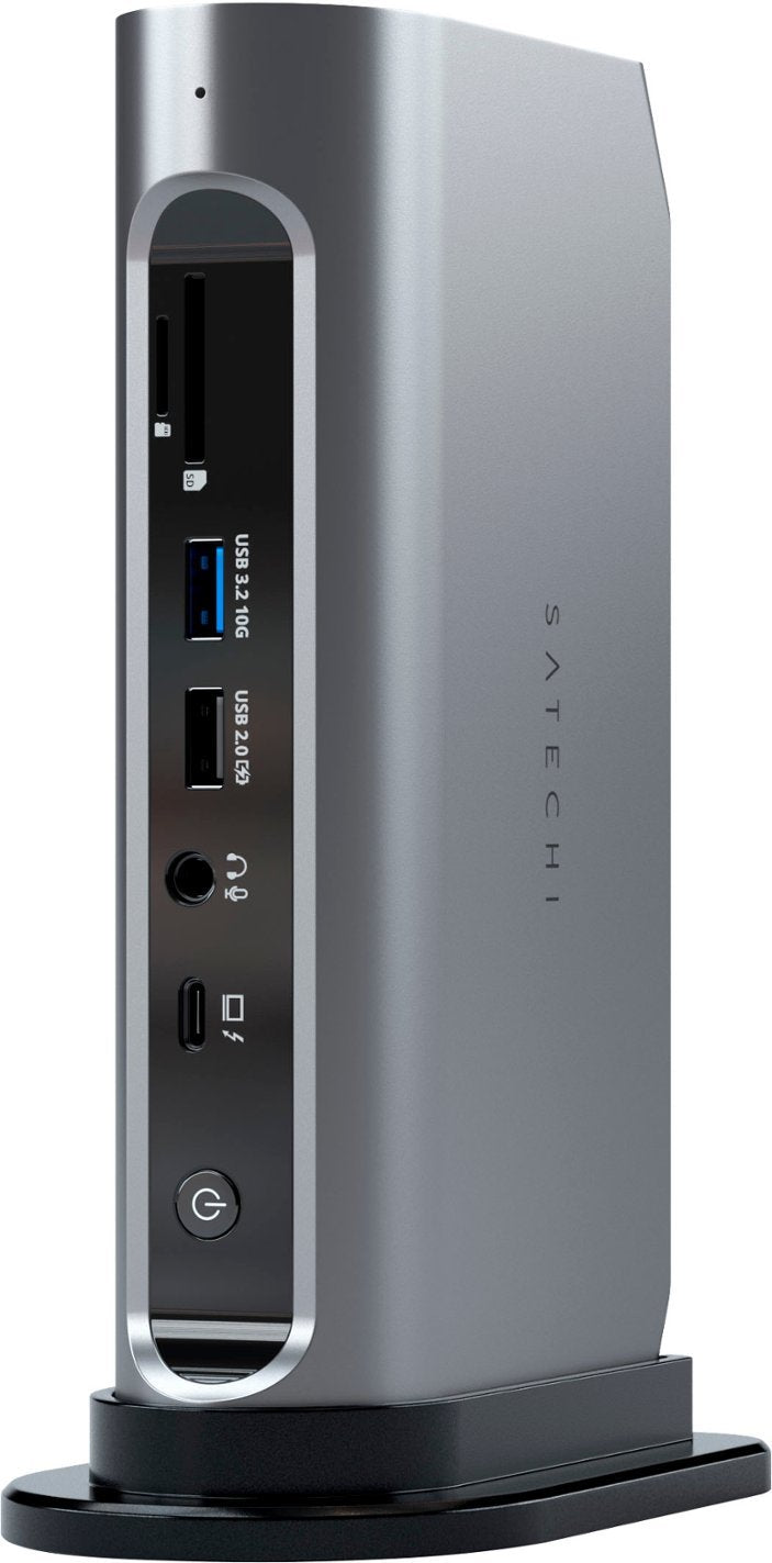 Satechi | Thunderbolt 4 MultiMedia Pro Dock - US - Space Gray | ST-DT4PMM-US