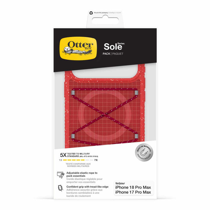 Otterbox Sole Pack MagSafe iPhone 18 Pro Max/17 Pro Max + Camera Control Case - Pulse Red | 77-001055