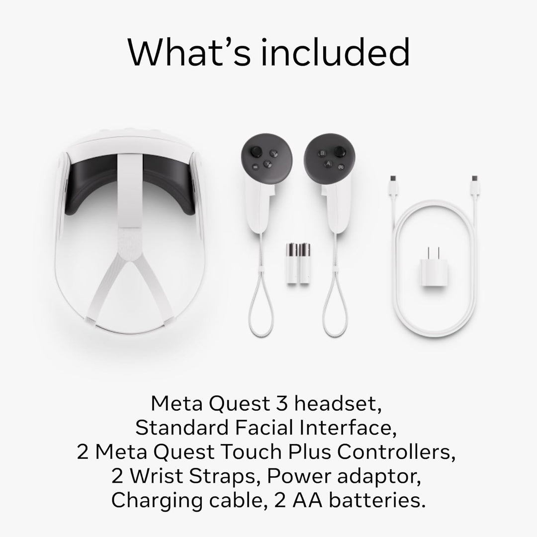 Meta | Quest 3 512GB VR Headset with Touch Plus Controllers & Batman: Arkham Shadows