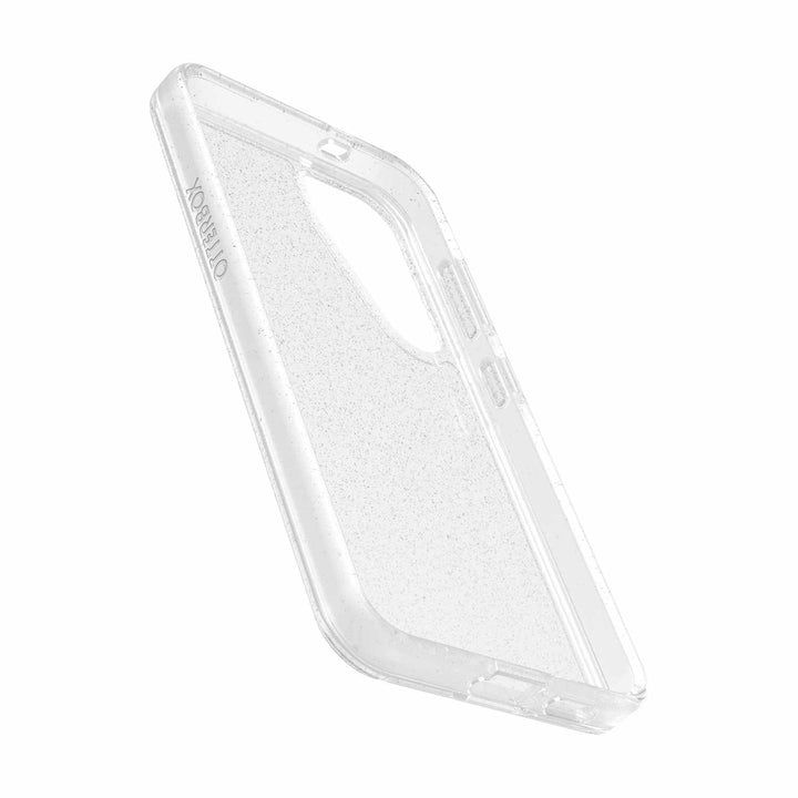 Otterbox | Symmetry Series Case Samsung Galaxy S24 - Clear/Silver (Stardust) | 77-94591