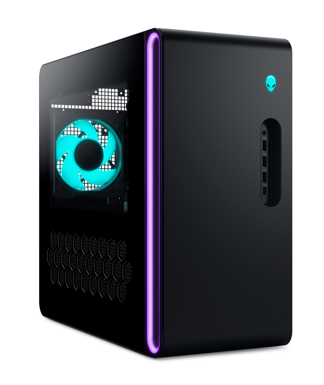 Alienware | Aurora Gaming Desktop Ultra 7 265F 16GB DDR5 1TB RTX 5060 500W Platinum Rated PSU, Clear Door & Air Cooler W11 Home 1YR