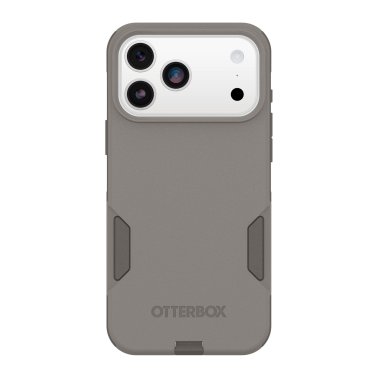 OtterBox | Commuter w/MagSafe iPhone 17 Pro Max + Camera Control Case - Grey Comfort | 77-98352