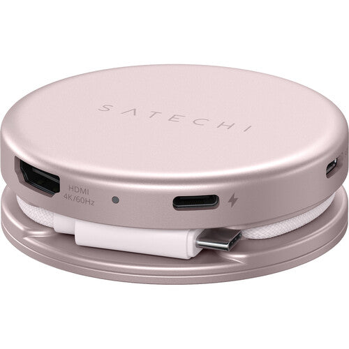 Satechi | OntheGo 5-in-1 Multiport Adapter - Blush | ST-POTG5P