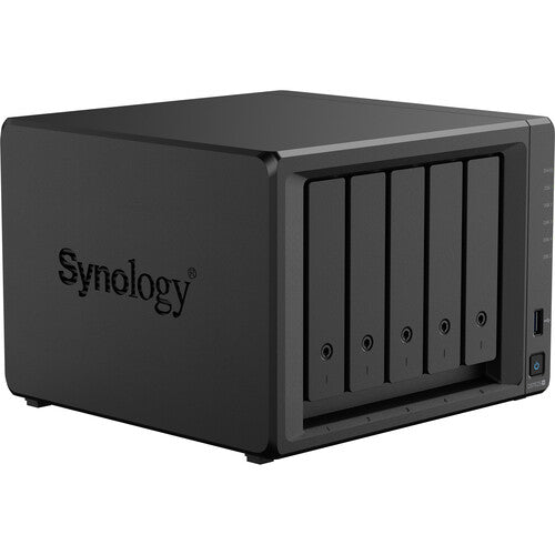 Synology | 5-bay Plus Series DiskStation NAS (Diskless) - Black | DS1525+