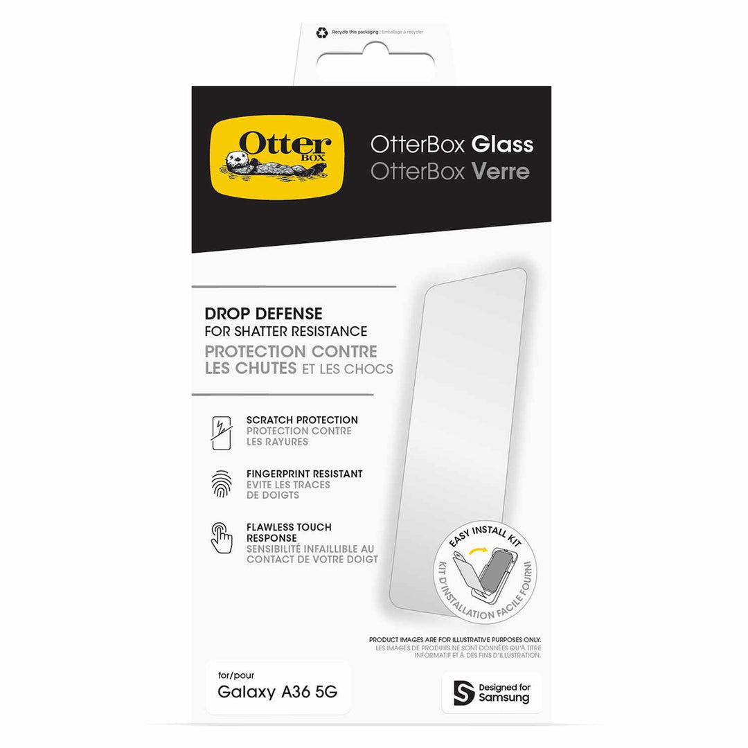 OtterBox | Glass Screen Protector for Samsung Galaxy A36 / A56 5G | 77-97787