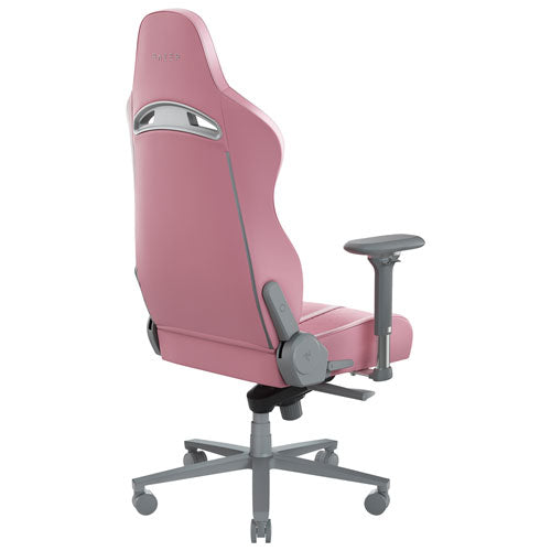 Razer | Enki Ergonomic Faux Leather PC Gaming Chair - Quartz | RZ38-03720200-R3U1