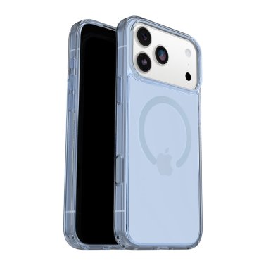 OtterBox | Symmetry Clear iPhone 17 Pro Max w/MagSafe + Camera Control Case - Blue Bliss | 77-98873