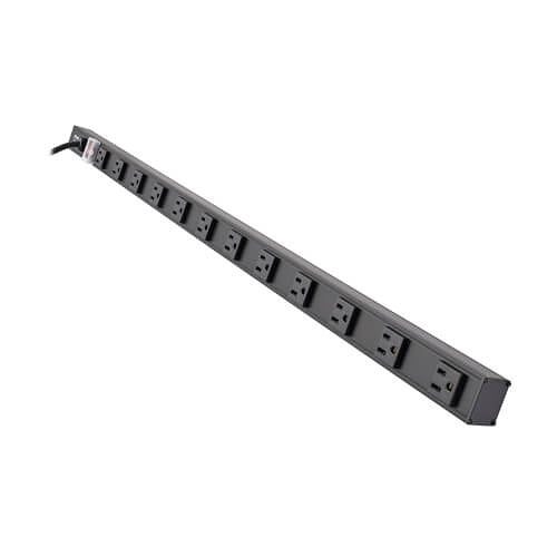 Tripp Lite | Vertical Power Strip 12-Outlet Housing, 120V 15A 15' (4.57m) Cord, 36" (91cm) | PS3612B