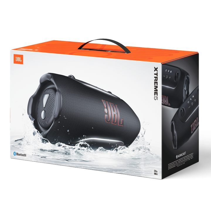 JBL | Xtreme 5 Portable Wireless Waterproof Speaker - Black | JBLXTREME5BLKAM