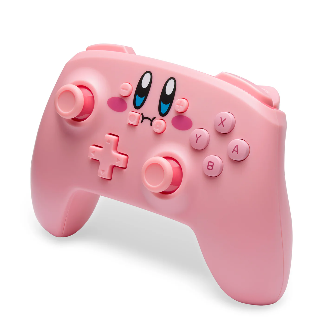 PowerA | Kirby Mouthful Wireless Controller for Nintendo Switch | NSGP0348-01