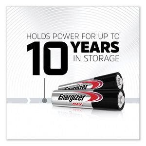 Energizer | AAA Batteries 1.5V Max  8 Pack | E92MP8