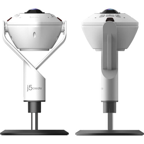 j5create | 360° AI-Powered Webcam with Speakerphone | JVU368