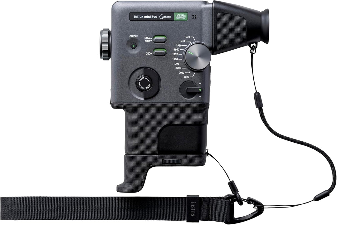 Fujifilm | Instax Mini Evo Cinema Hybrid Instant Camera - Black | B0GF37VTC1
