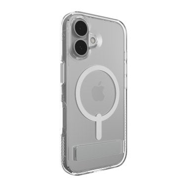 ZAGG | Crystal Palace GrapheneSnap Kickstand Case iPhone 16 - Clear | 15-13380