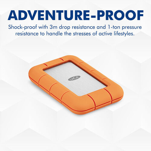Seagate | LaCie 2TB Rugged SSD4 USB4 External SSD | STND2000400