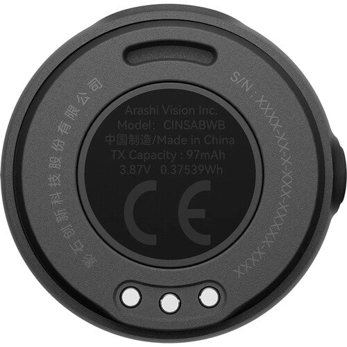 Insta360 | Mic Air Wireless Transmitter and Receiver Kit (2.4 GHz) - Black | CINSABWA+CINSABWB