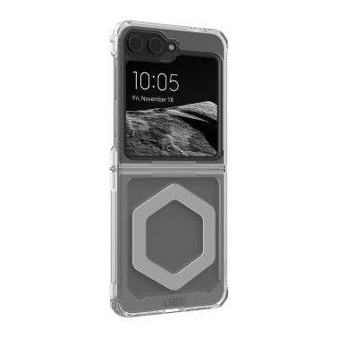 UAG | Plyo Pro Case w/MagSafe  Samsung Galaxy Z Flip6 - Ice/Silver | 15-12582