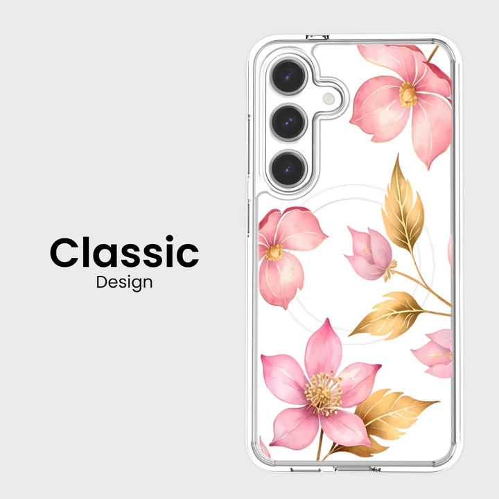Caseco | Case for Samsung S26 -  Pink Wildflower | ED24F3-PK