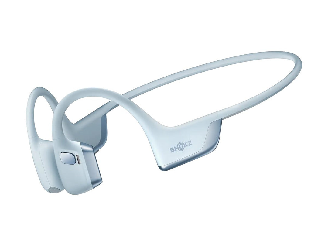 Shokz | OpenRun Pro 2 Bluetooth Headset Noise Cancelling Mic Premium Bone Conduction - Blue | S820-ST-BL-CA-326