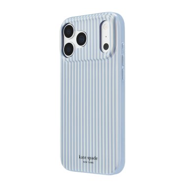 Kate Spade | Protective MagSafe iPhone 18 Pro/17 Pro - Stripe Diamond Blue | KS061156