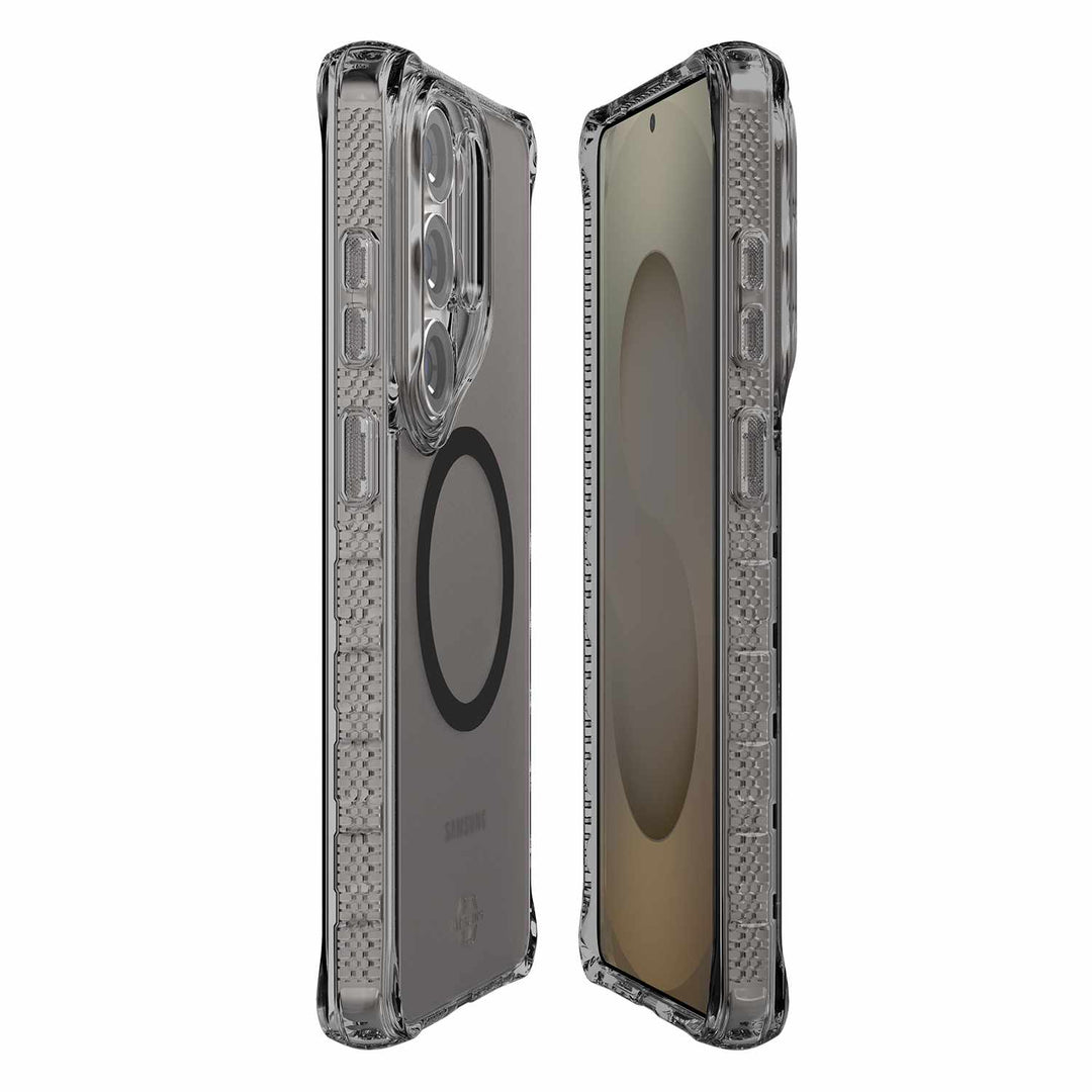 ITSKINS | Hybrid_R Vapor Case w/Magnets for Samsung Galaxy S26 Ultra - Smoke | SGYUHBVARSMOK