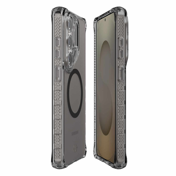 ITSKINS | Hybrid_R Vapor Case w/Magnets for Samsung Galaxy S26 Ultra - Smoke | SGYUHBVARSMOK