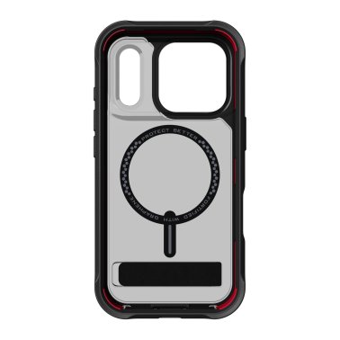 ZAGG | Graphene Rainier Snap Kickstand  iPhone 17 Pro Case - Smoke Black | 702319174