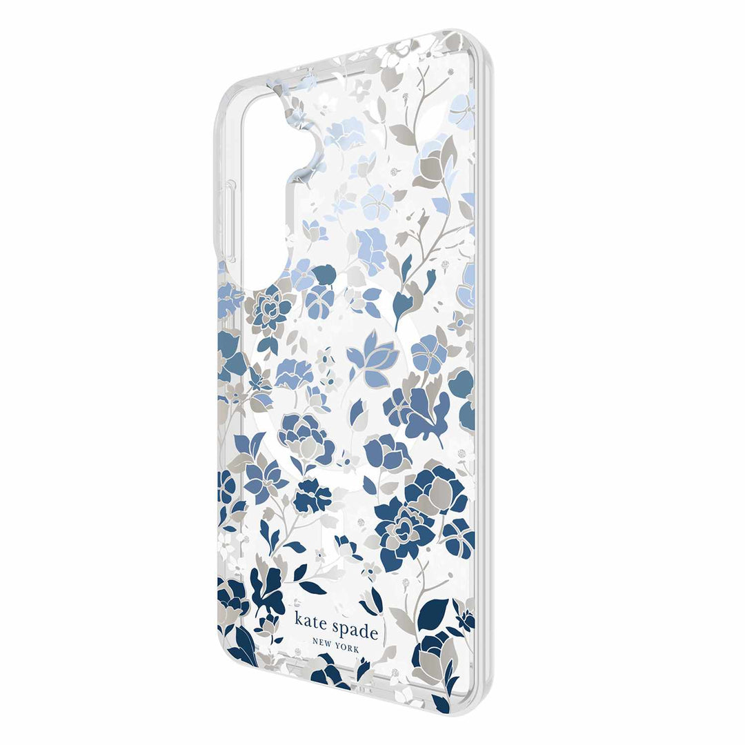 Kate Spade | Protective w/Magnet Case Samsung Galaxy S26+ - Flowerbed Blue | KS059880