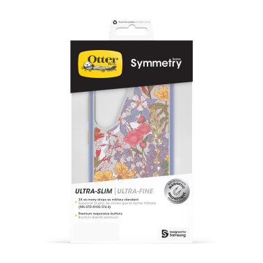 Otterbox | Symmetry Magnets Series Case Samsung Galaxy S25 -  Purple Wildflower | 77-97692