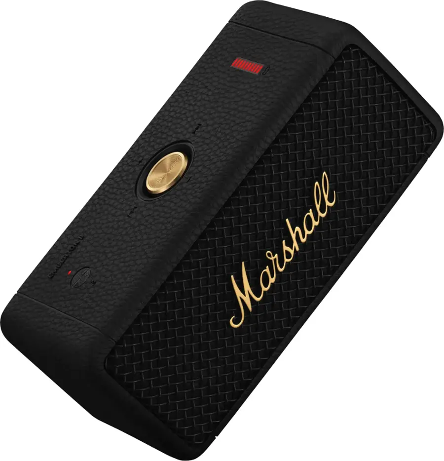 Marshall | Emberton III Bluetooth Wireless Speaker - Black/Brass | 1006234