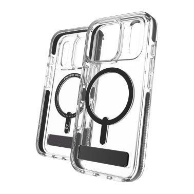 ZAGG | Graphene Santa Cruz Snap  iPhone 17 Pro Kickstand Case - Black | 702318946
