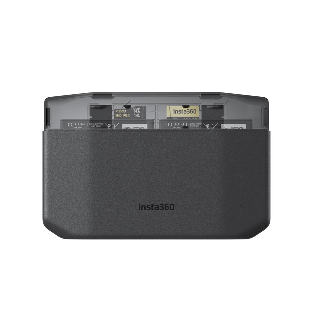 Insta360 |  X6 Fast Charge Case - Black | CINSBBXB-01