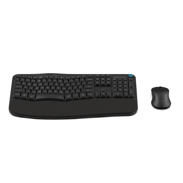 JLab | Flow Combo Ergonomic Keyboard and Mouse Bluetooth - Black | IFCKMFLOWBUNDLE4
