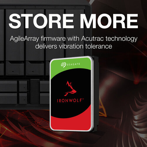 Seagate | 10TB IronWolf 7200 rpm SATA III 3.5" Internal NAS HDD (CMR) | ST10000VN000