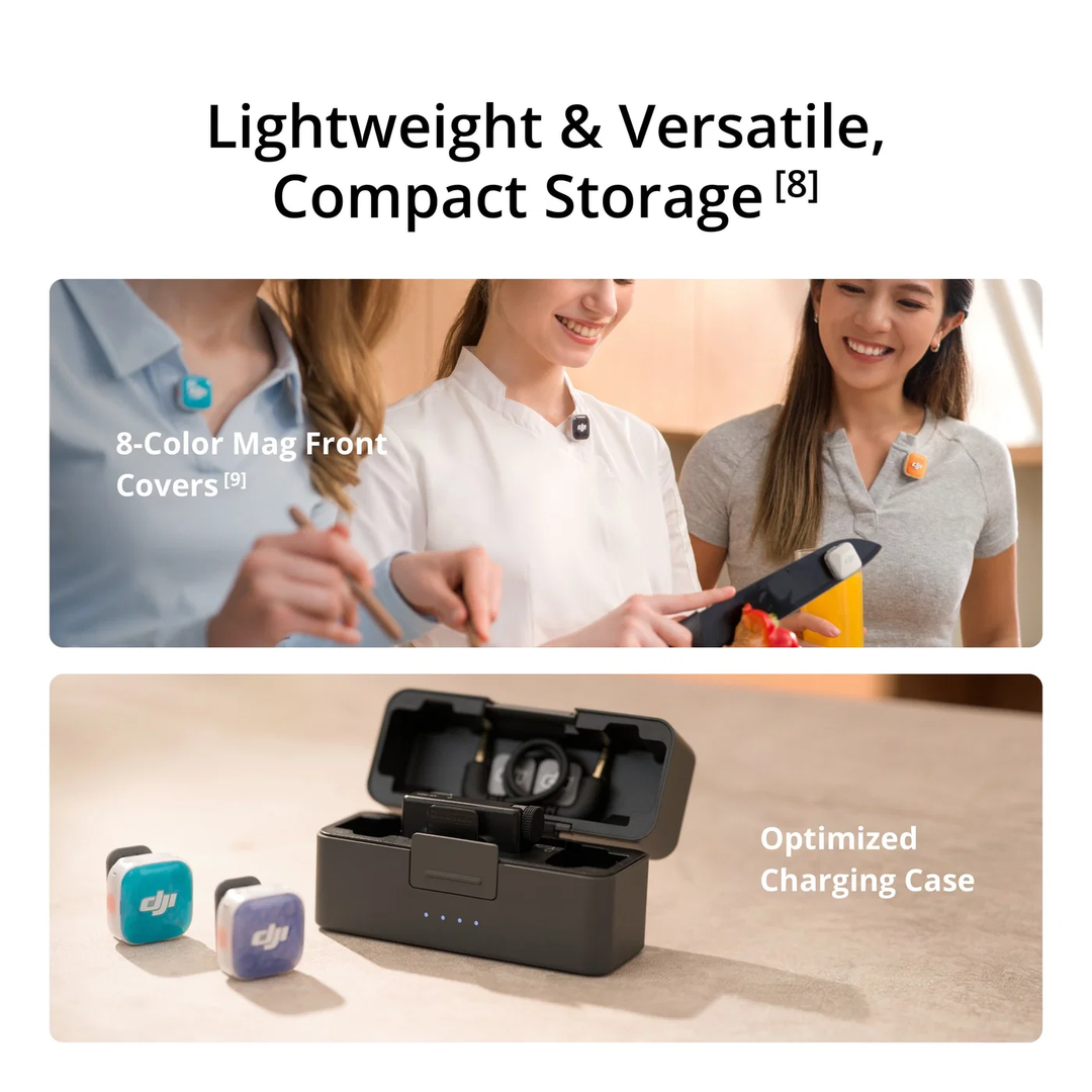 DJI | Mic Mini 2S (2 TX + 1 RX + Charging Case) | CP.RN.00000538.02
