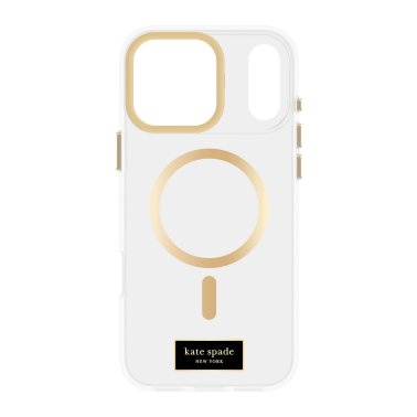 Kate Spade | Protective iPhone 17 Pro Max MagSafe w/Stand Case - Icon - Clear | KS057252