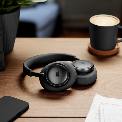 JBL | Tune 780NC Wireless Noise-Canceling Over-Ear Headphones - Black | JBLT780NCBLKAM