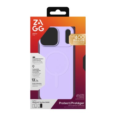 ZAGG | Graphene Sedona Snap iPhone 17 Pro Max Case - Dusty Grape | 702319087
