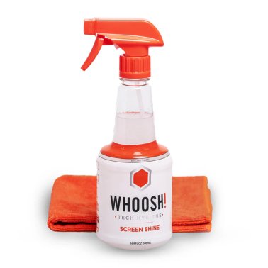 Whoosh! | Screen Shine Refillable Bottle (Retail Box) 500ml with Cloth | 15-12663