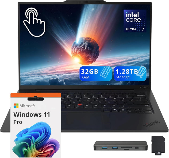 Lenovo | X1 Carbon G13 13" 2.8k OLED 120Hz Ultra 7 265U 16GB DDR5 512GB W11 PRO 1YR  | 21NYS3PY00