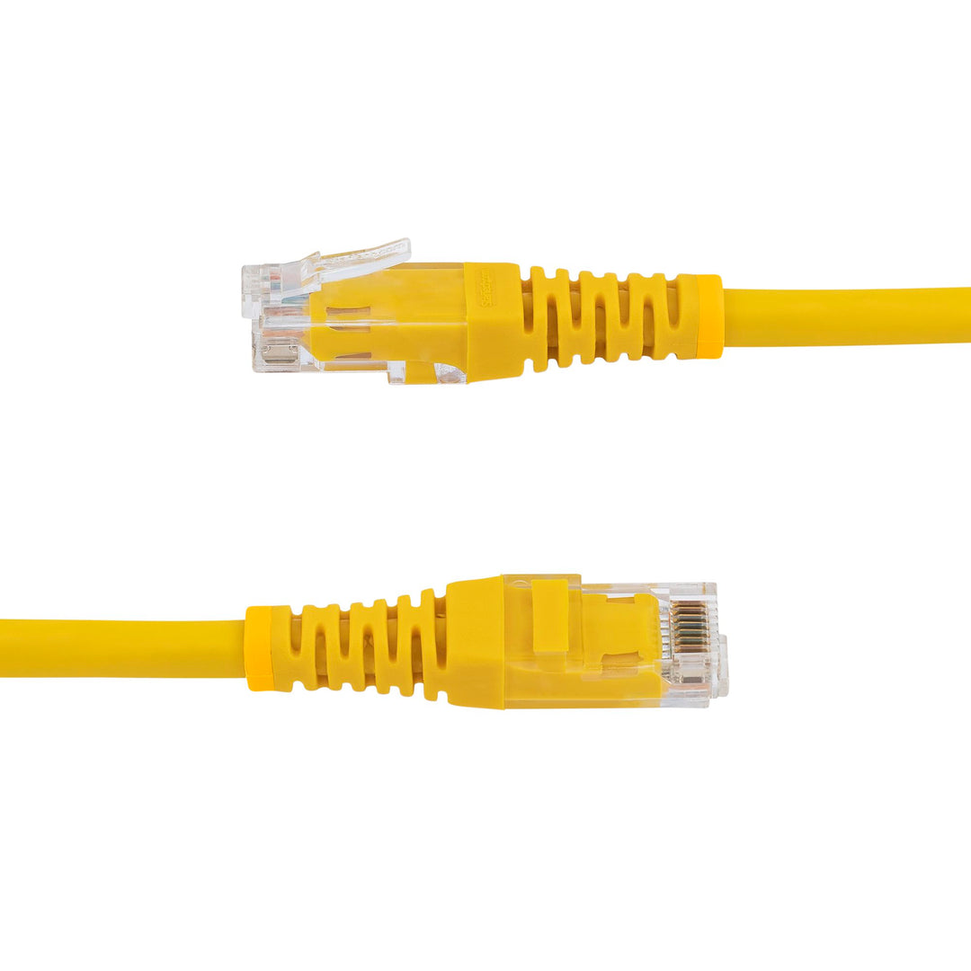 Startech | Cat6 Molded Ethernet Cable (650mhz 100w Poe Rj45 Utp) 10ft/3m - Yellow | C6PATCH10YL
