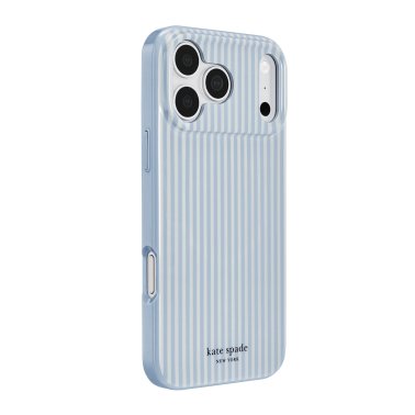 Kate Spade | Protective MagSafe iPhone 18 Pro Max/17 Pro Max  - Stripe Diamond Blue | KS061158