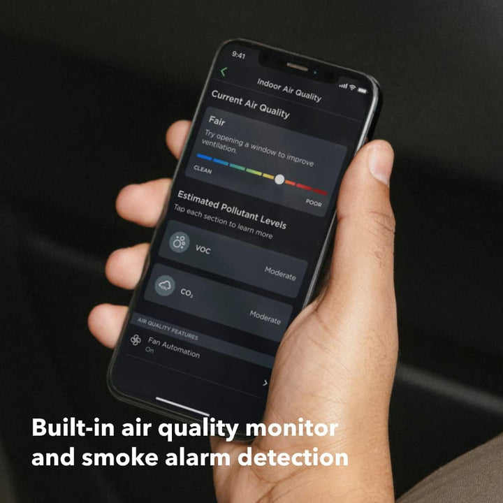 Ecobee | Smart Thermostat Premium Wi-Fi - Black | EB-STATE6C-01