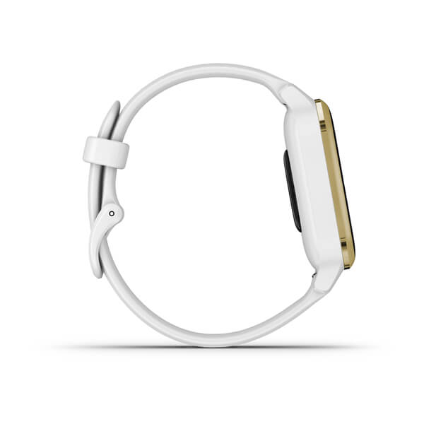 Garmin | Venu Sq GPS Smartwatch and Fitness Tracker with Incident Detection - White | 010-02427-01
